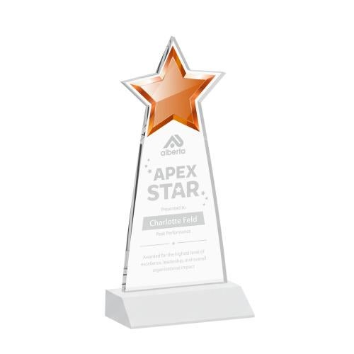 Recognition Awards - Crystal Awards - Starlite Award - White