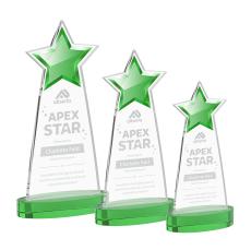 Starlite Award on Alberton Base - Green - Star Awards