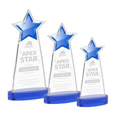 Starlite Award on Alberton Base - Blue - Star Awards