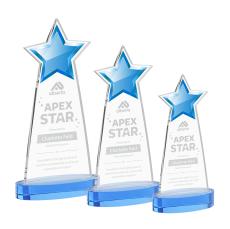 Starlite Award on Alberton Base - Sky Blue - Star Awards