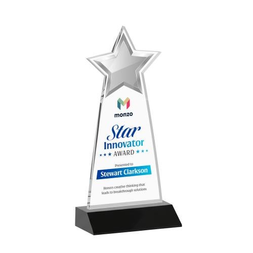 Recognition Awards - Crystal Awards - Starlite VividPrint&trade; Award - Black