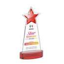 Starlite VividPrint&trade; Award on Alberton Base - Red