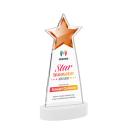 Starlite VividPrint&trade; Award on Alberton Base - White