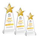 Starlite VividPrint&trade; Award on Hartford Base - Clear