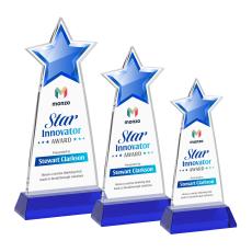 Starlite VividPrint Award on Hartford Base - Blue - Star Awards