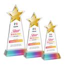 Starlite VividPrint&trade; Award on Hartford Base - Prismatic