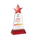 Starlite VividPrint&trade; Award on Hartford Base - Red