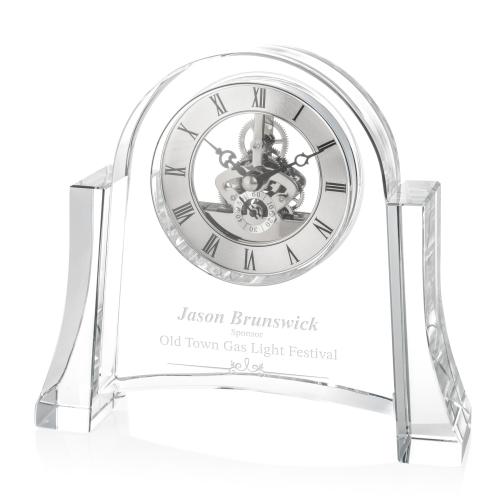 Recognition Awards - Shop by Recipient - Retirement Awards - Sulfolk Clock - Silver