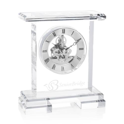 Recognition Awards - Shop by Recipient - Retirement Awards - Todmorden Clock - Silver