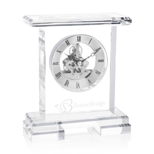 Recognition Awards - Shop by Recipient - Retirement Awards - Todmorden Clock - Silver