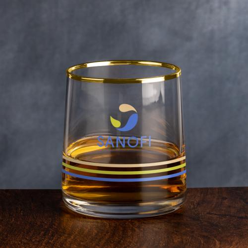Corporate Gifts - Barware - Whiskey Tasters - Aberfoyle Gold Rim Whiskey Taster -  VividPrint&trade;