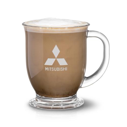 Corporate Gifts - Drinkware - Coffee Mugs - Hartford Cafe Mug - 16oz - Deep Etch