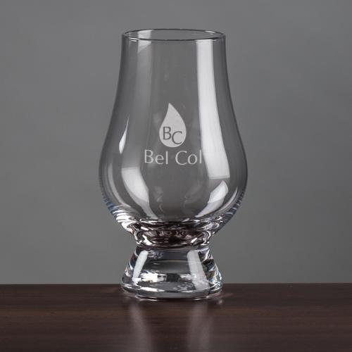 Corporate Gifts - Barware - Whiskey Tasters - Glencairn&reg; Scotch Whiskey - Deep Etch