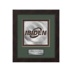 Eldridge Aquashape Award - Espresso Dark Walnut - Framed Awards & Plaques
