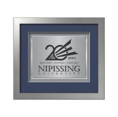 Eldridge Certificate TexEtch - Silver - Framed Awards & Plaques