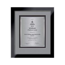 Eldridge Certificate TexEtch - Gloss Black - Framed Awards & Plaques