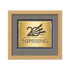 Eldridge Certificate TexEtch - Antique Gold - Framed Awards & Plaques