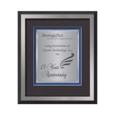 Jasper Certificate TexEtch - Silver - Framed Awards & Plaques