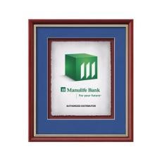 Baron -  Mahogany/Gold - Framed Awards & Plaques