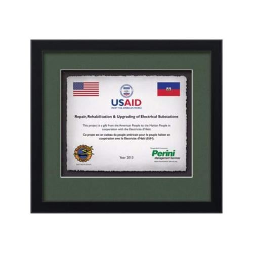 Primrose - Black Plaque Awards - Framed Awards & Plaques - Primrose - Black