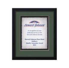 Primrose -  Black - Framed Awards & Plaques