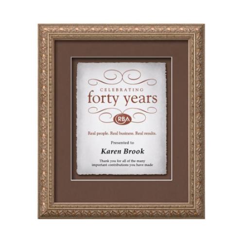 Plaque Awards - Framed Awards & Plaques - Romagna -  Silver