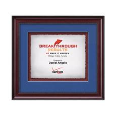 Caprera -  Mahogany - Framed Awards & Plaques