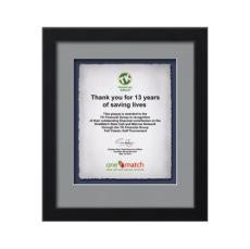 Eldridge -  Satin Black - Framed Awards & Plaques