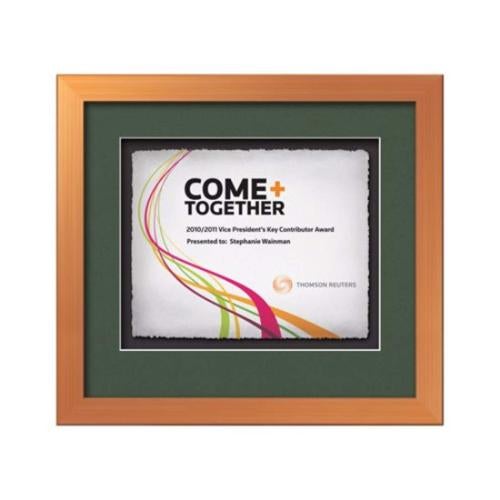 Plaque Awards - Framed Awards & Plaques - Eldridge -  Bronze
