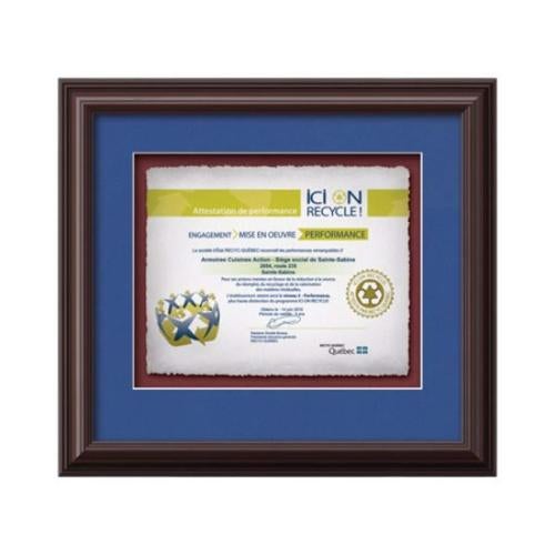 Plaque Awards - Framed Awards & Plaques - Monarch -  Mahogany