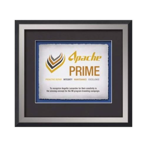 Plaque Awards - Framed Awards & Plaques - Jasper -  Silver