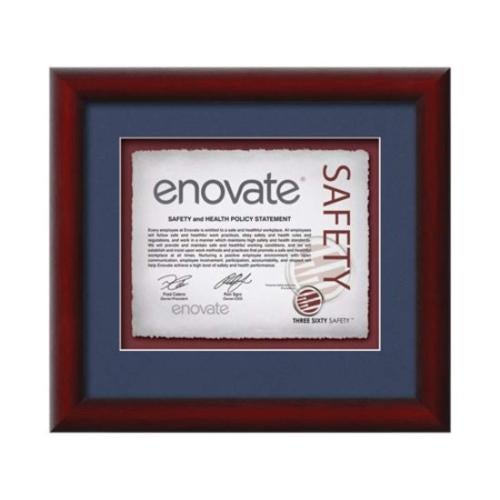 Plaque Awards - Framed Awards & Plaques - Eco -  Mahogany