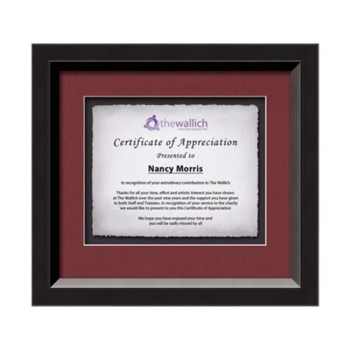 Plaque Awards - Framed Awards & Plaques - Omni -  Black/Black