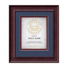 Calder -  Mahogany - Framed Awards & Plaques