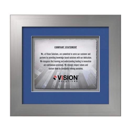 Plaque Awards - Framed Awards & Plaques - Premier -  Silver
