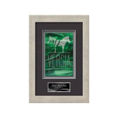 Eldridge - Antique Silver Plaque Awards - Framed Awards & Plaques - Eldridge - Antique Silver