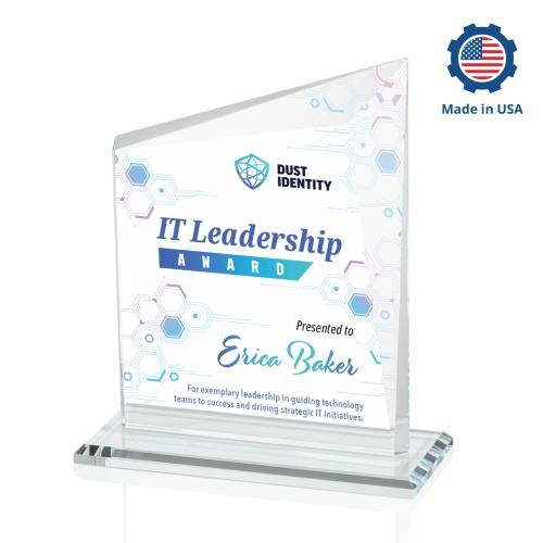 Recognition Awards - Crystal Awards - Bellamy VividPrint&trade; Award