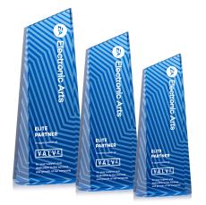 Hallandale VividPrint Award - Blue - New Items