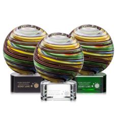 Lunar Award on Paragon Base - Glass Awards