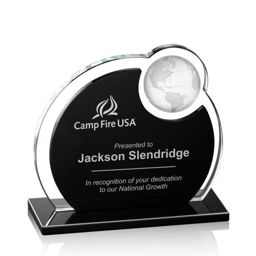 Recognition Awards - Crystal Awards - Riccarda Globe Award