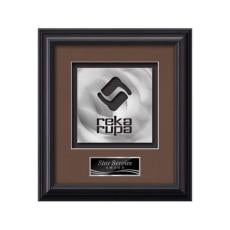 Monarch Aquashape Award - Black - Framed Awards & Plaques