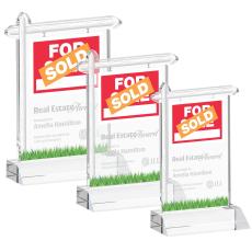Real Estate Award - Clear - New Items