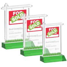 Real Estate Award - Green - New Items