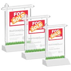 Real Estate Award - White - New Items