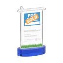 Real Estate Award on Alberton Base - Blue