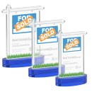 Real Estate Award on Alberton Base - Blue