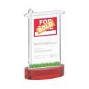 Real Estate Award on Alberton Base - Red