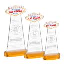 Las Vegas Award on Alberton Base - Amber