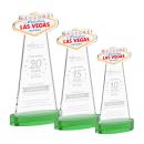Las Vegas Award on Alberton Base - Green
