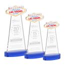 Las Vegas Award on Alberton Base - Blue